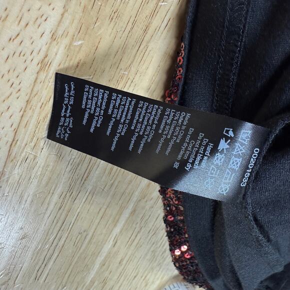 City Chic Plus Size Razzle Ruby Sequined Wrap Party Dress Size 12 Thread Pulls - Picture 11 of 16